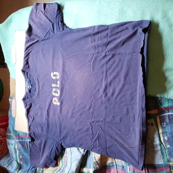 Polo Sport Men's Blue T-Shirt Made In Canada Size: L - Picture 1 of 4